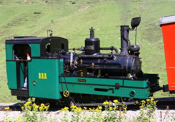 BRB Locomotives à  vapeur HG 2/3 1 - 7, 12, 14 - 16