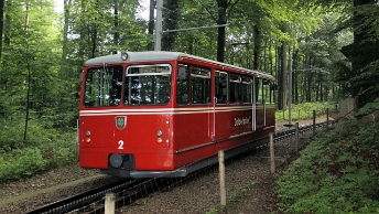 Db Dolderbahn Ligne Zürich Römerhof - Zürich Dolder / Automotrices Bhe 1/2 1 & 2
