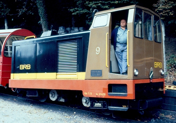 BRB Locomotives diesel Hm 2/2 8 - 11