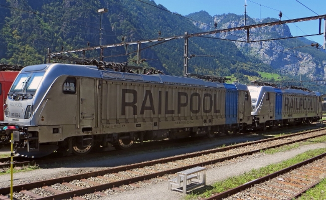 railpool-br-187-007-0-187-006-2-erstfeld Railpool BR187 007-0, BR187 006-2 -- Erstfeld -- 18.07.2016