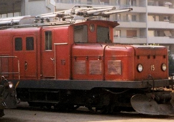 MGB / BVZ Locomotives HGe 4/4 I 11 - 15