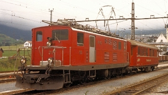 MGB / FO Locomotives HGe 4/4 I 31 - 37