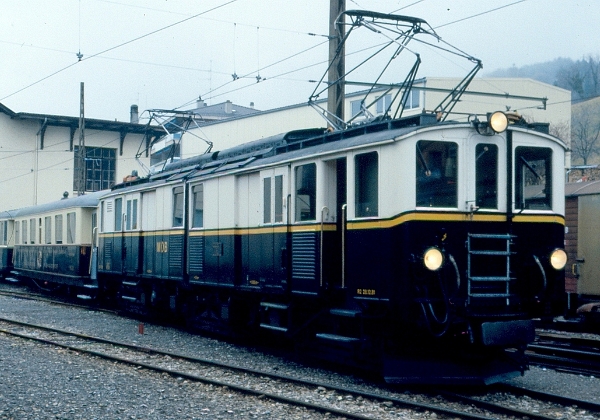 MOB Locomotives DZe 6/6 2001-2002