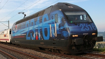 SBB CFF FFS locomotives série Re 460 Livrées publicitaires