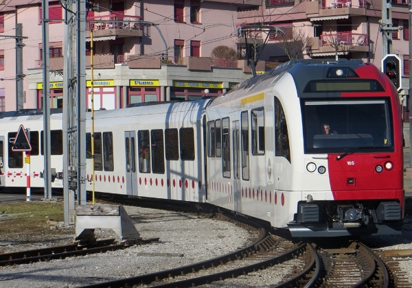 TPF  Transports Publics Fribourgeois - Réseau à  voie métrique